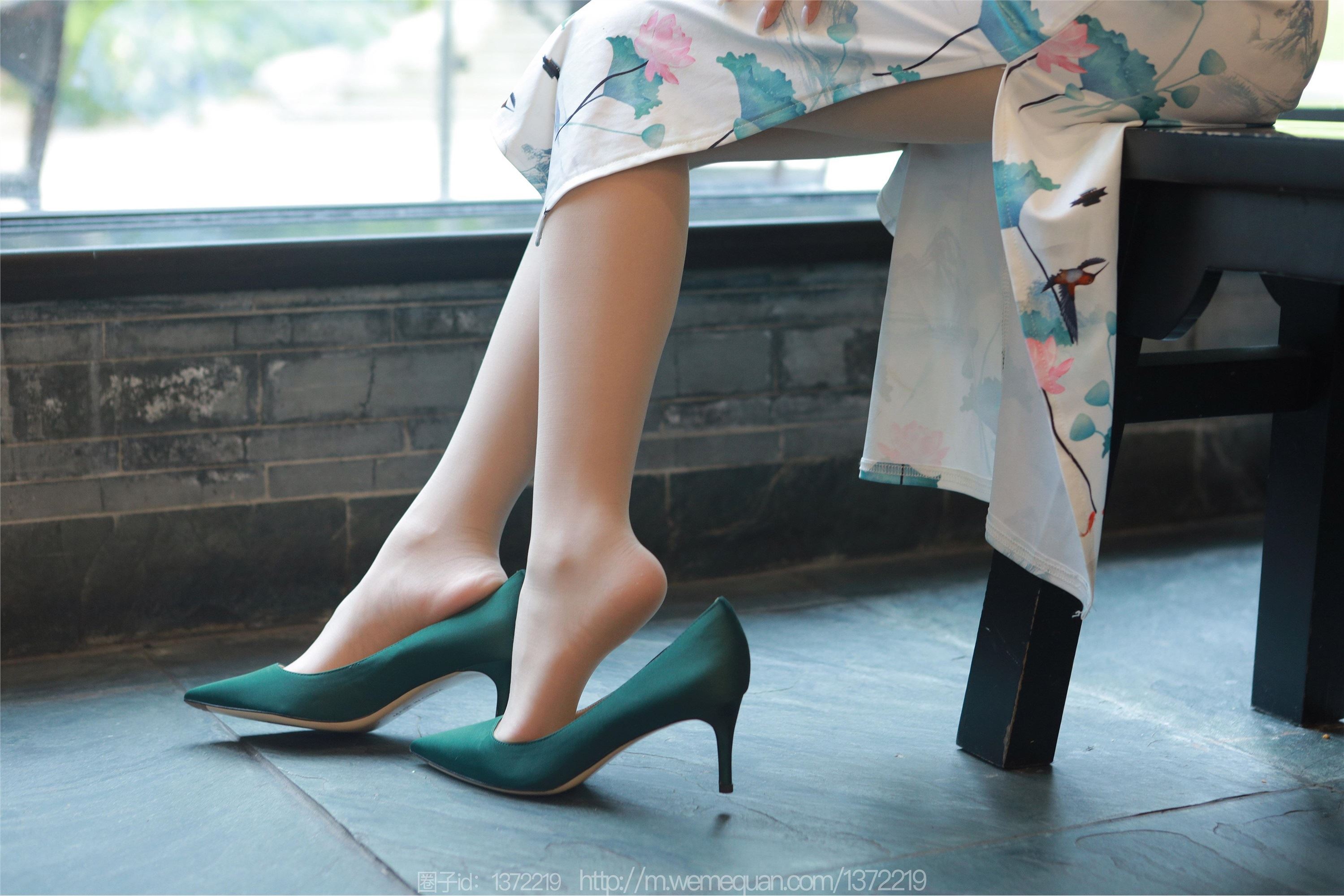 IESS异思趣向  2023.07.19 丝享家 1484 美子《绿鞋佳人》